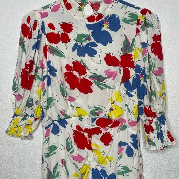 RIXO for Target dress maxi floral sz 4 NWT - Picture 3 of 10